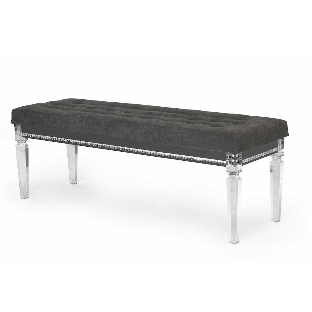 Bench with Tufted Buttons