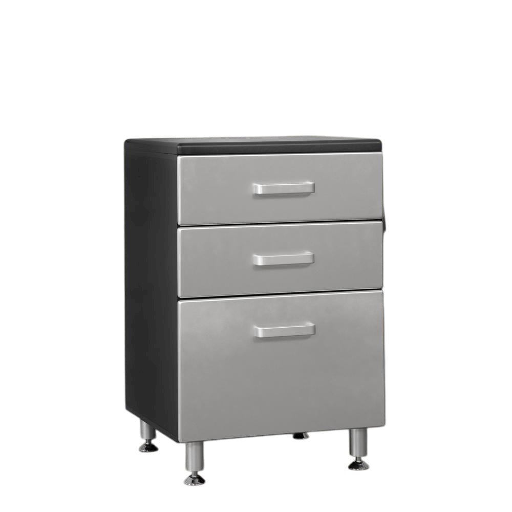 Tuff Stor 24216K Three Drawer Base Cabinet for Garage
