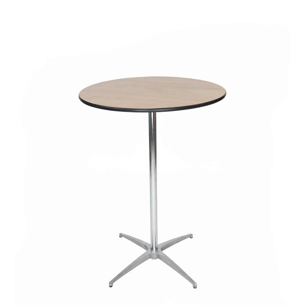 24″ Cocktail Table with 30″ and 42″ Poles