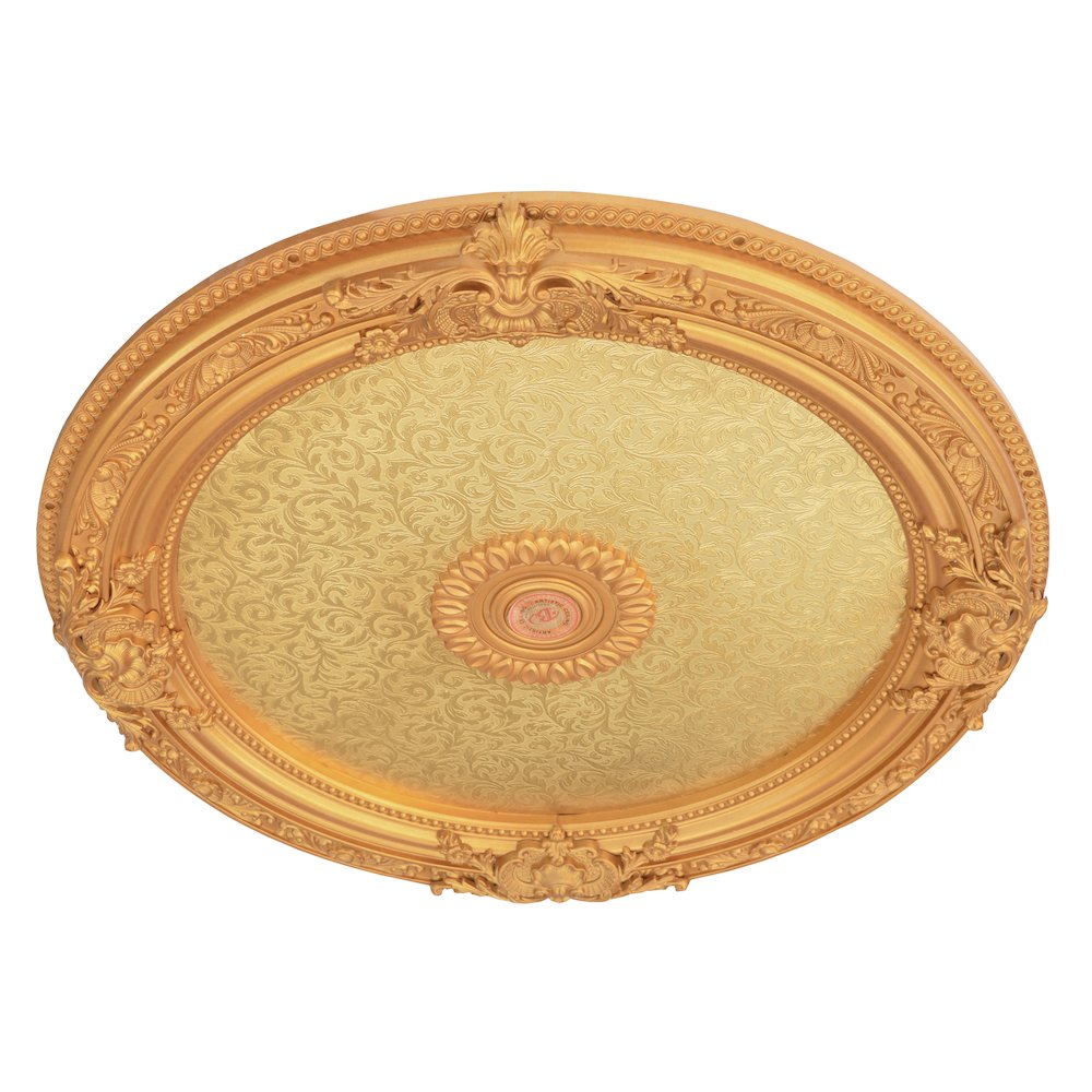 Cherubs Sky Round Chandelier Ceiling Medallion 36in