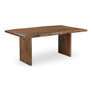 offering a delicate sophistication. This piece is an invitation to the beauty of live edge with an elegant