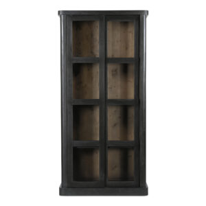 The Mona tall cabinet elegantly merges rustic charm with modern design