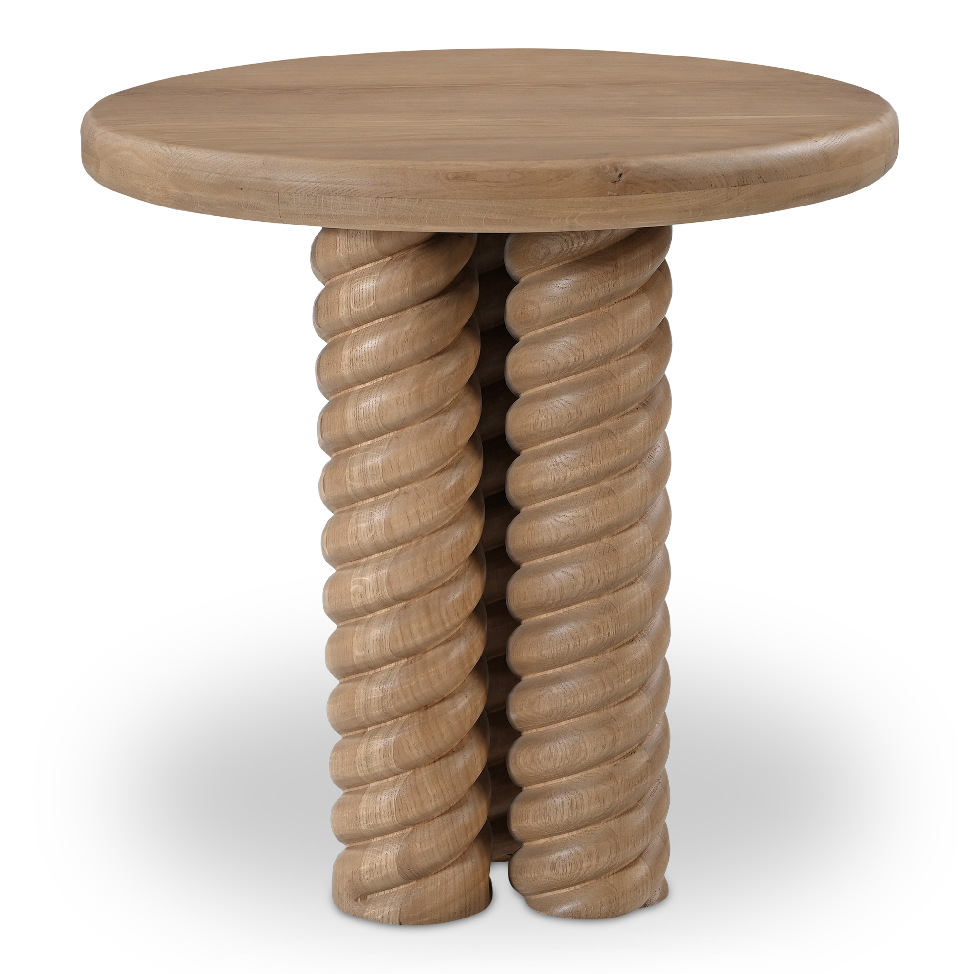 Treccia Side Table Oak
