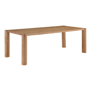 with gently curved corners and thick