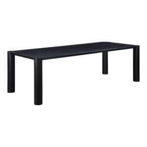 the Post dining table's gentle geometries come alive with each dining experience. Available in two sizes