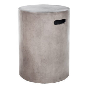 Our outdoor tables are made with a high quality concrete and fiber mix