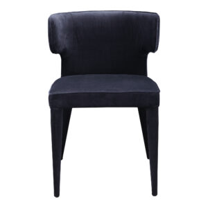 The Jennaya dining chair has a spirit of Art Deco design. With an elegant