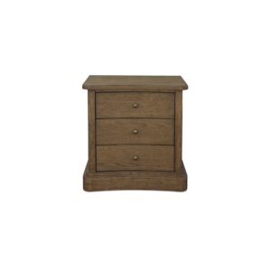 One curve. Three drawers. Plenty of personality. Clarence keeps it classic—but adds character. A curved front brings movement to the silhouette