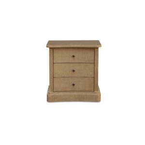 One curve. Three drawers. Plenty of personality. Clarence keeps it classic—but adds character. A curved front brings movement to the silhouette
