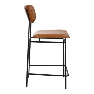 the Sailor counter stool epitomizes modern design with an air of sophistication