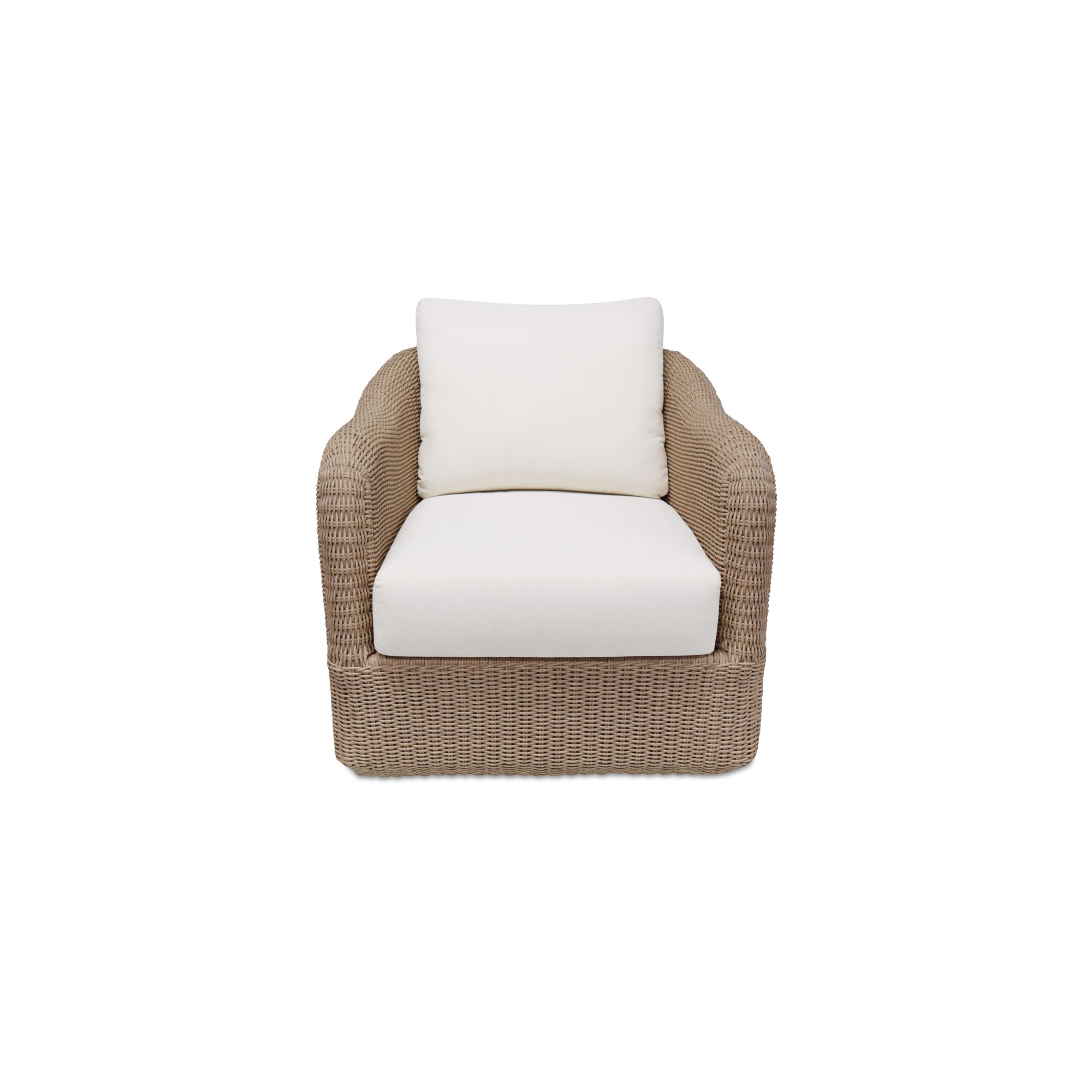 Bodhi Outdoor Swivel Accent Chair Natural