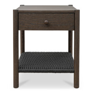 The Millie nightstand embodies understated elegance