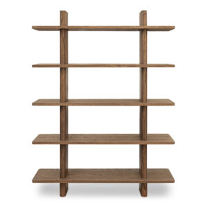 The Casey bookcase embodies contemporary elegance