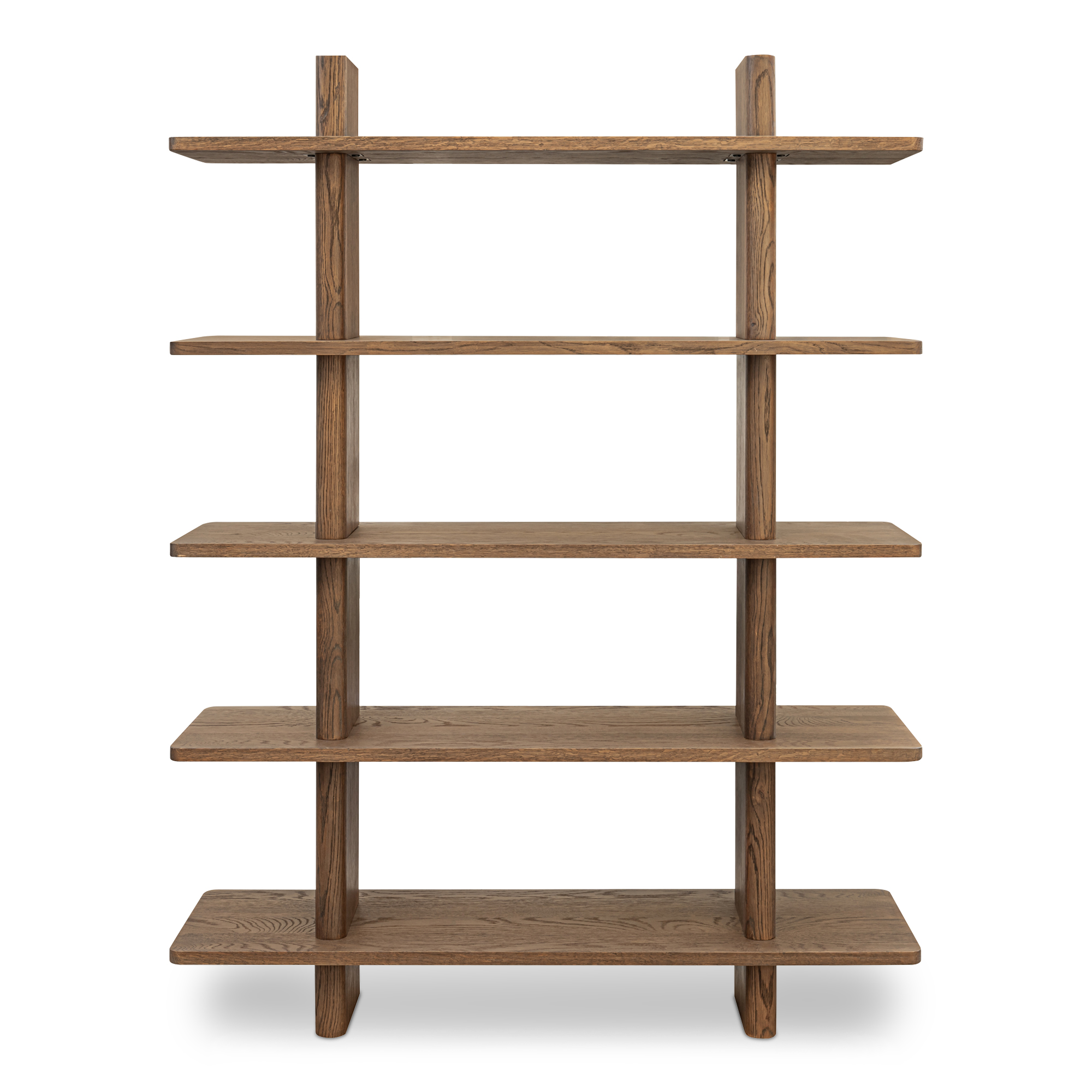 Casey Bookcase Large Dark Brown