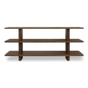 The Casey bookcase embodies contemporary elegance