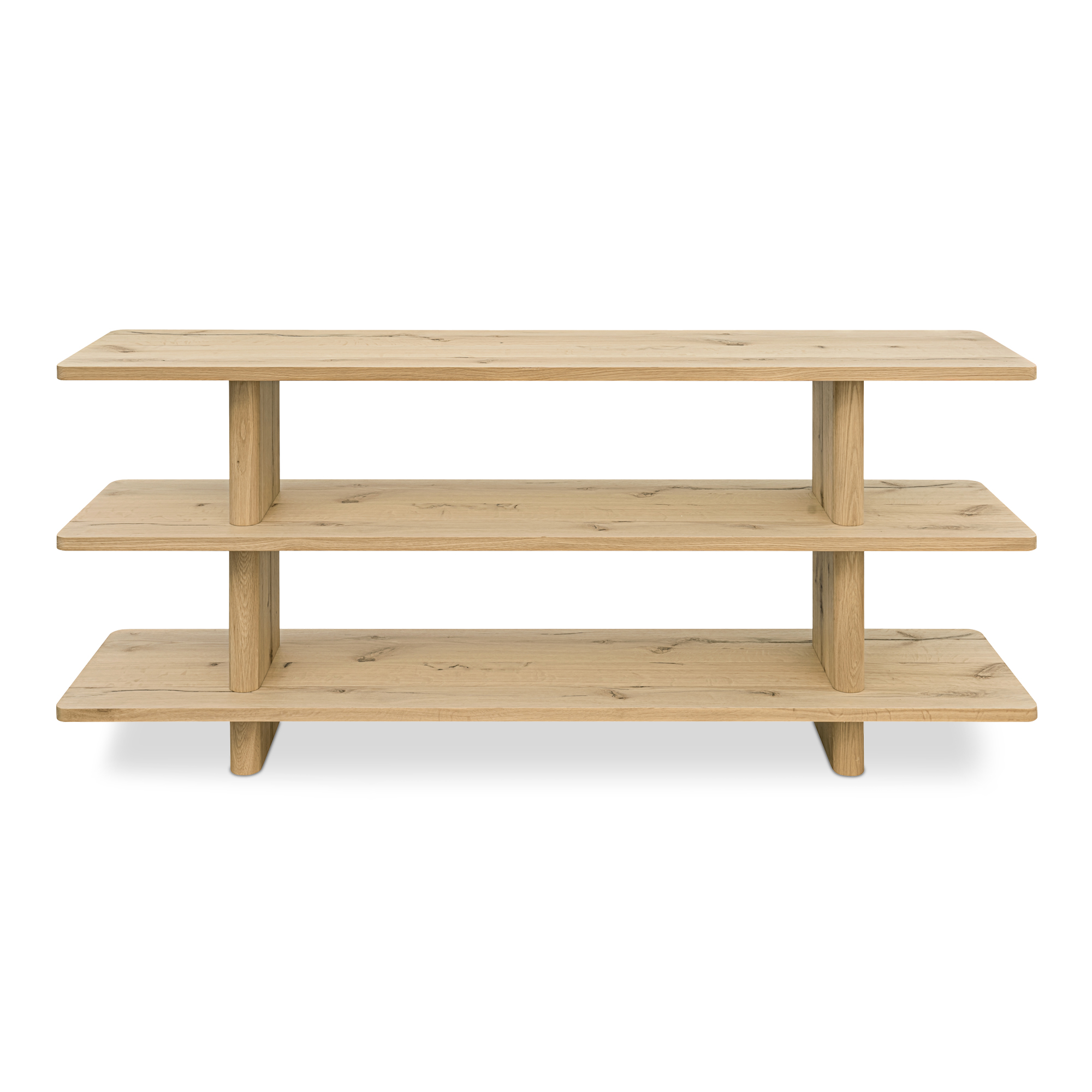 Casey Small Bookcase Rustic Oak