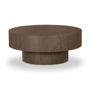 Meet the coffee table that holds the room together. Corey keeps things calm with a round silhouette that feels both timeless and current—ready for weeknight takeout