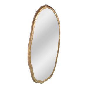 and this one hangs easily in a lighter-weight aluminum frame. Artfully rustic with an organic touch to its wood-like design.