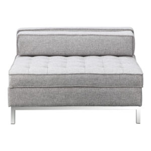 A stylish storage solution for the modern home. The Covella ottoman offers tufted cushions and a bolster pillow for a refined look. A storage bin in the ottoman base allows for the quick and easy storage of blankets and living room essentials.