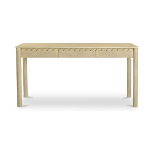 Meet the desk that keeps your to-do list from taking over the room. Wiley blends Scandinavian calm with Shaker restraint