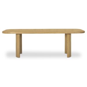 A dining table that does more than hold dinner—it holds attention. Mallory brings a checkered marquetry top into the everyday