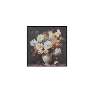 Fresh florals but framed. Atelier reimagines the still life with a modern sensibility. Inspired by vintage oil works