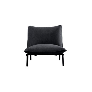 The Morgan outdoor accent chair's low-profile