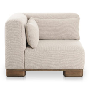 Meet June—the piece that makes lounging look intentional. Designed as a modular component