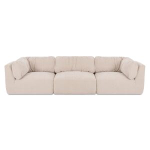 Proof that relaxed can still look refined. Matina makes the case for lived-in lounging. With a clean frame and sculptural curve