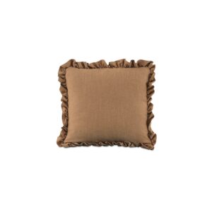 A little frill goes a long way. Betty adds the charm your cushions forgot. With a soft