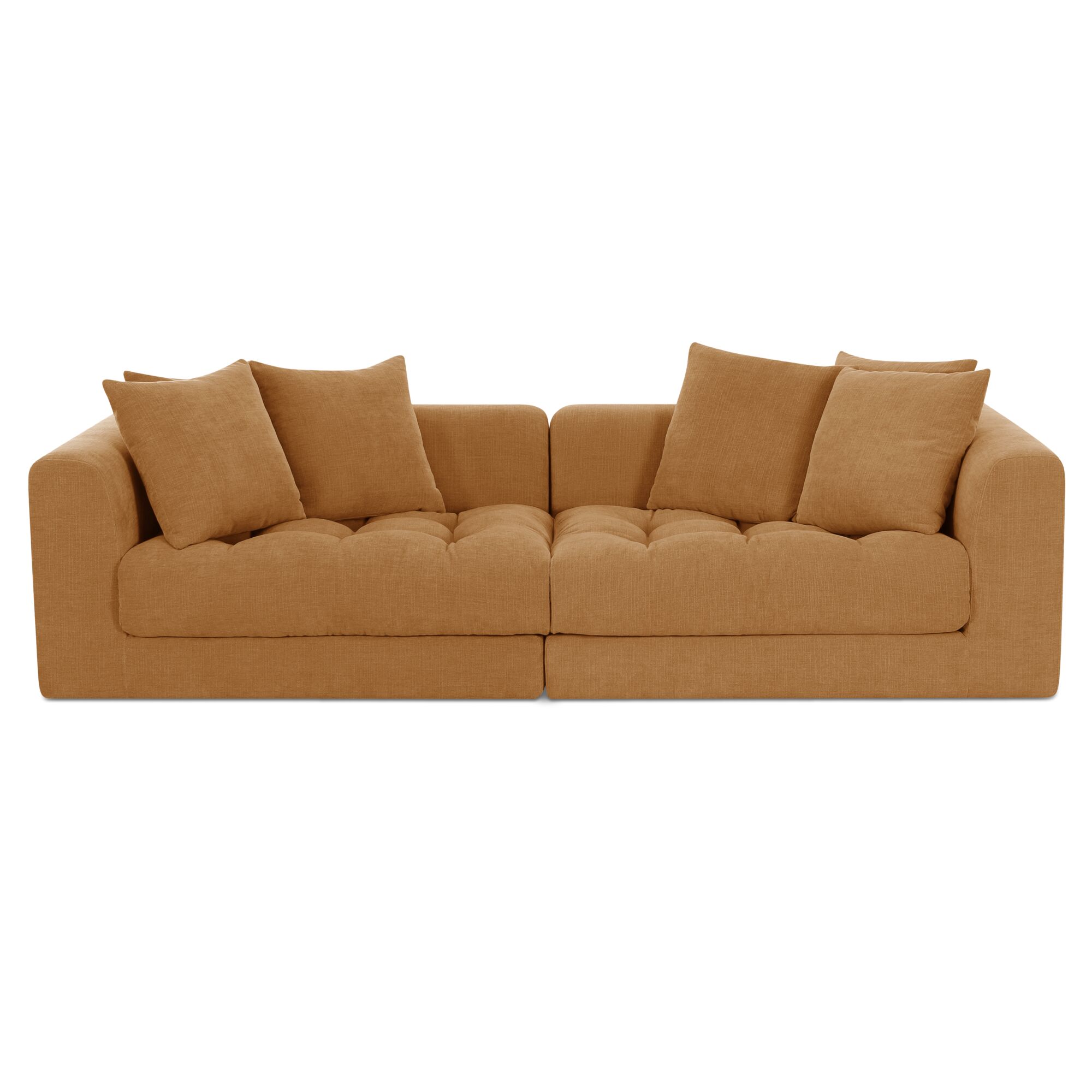 Davie Modular Sofa Golden Yellow