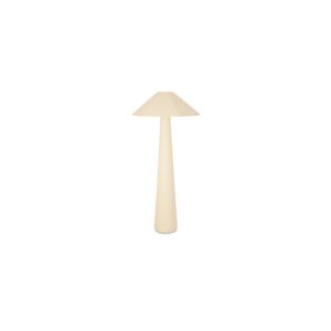 Piping hot detail. Wrapped head to toe in soft cotton fabric with tonal piping that trims the shade like fine detailing