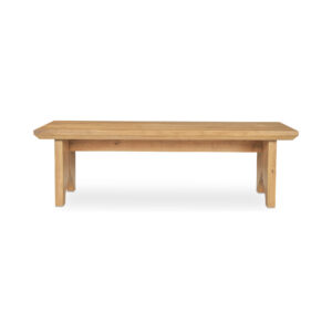 Meet the coffee table that keeps it together. Rooted in Arts and Crafts design