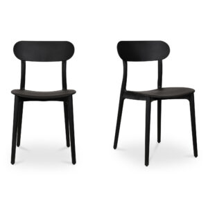 The Kent outdoor dining chair introduces durability and classic modern elegance to the outdoors