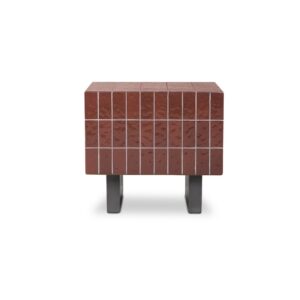 Concrete goes incognito—with a finish that pulls double duty. Farren nails the mixed-material look using just one material. The concrete top is glazed to echo ceramic tile