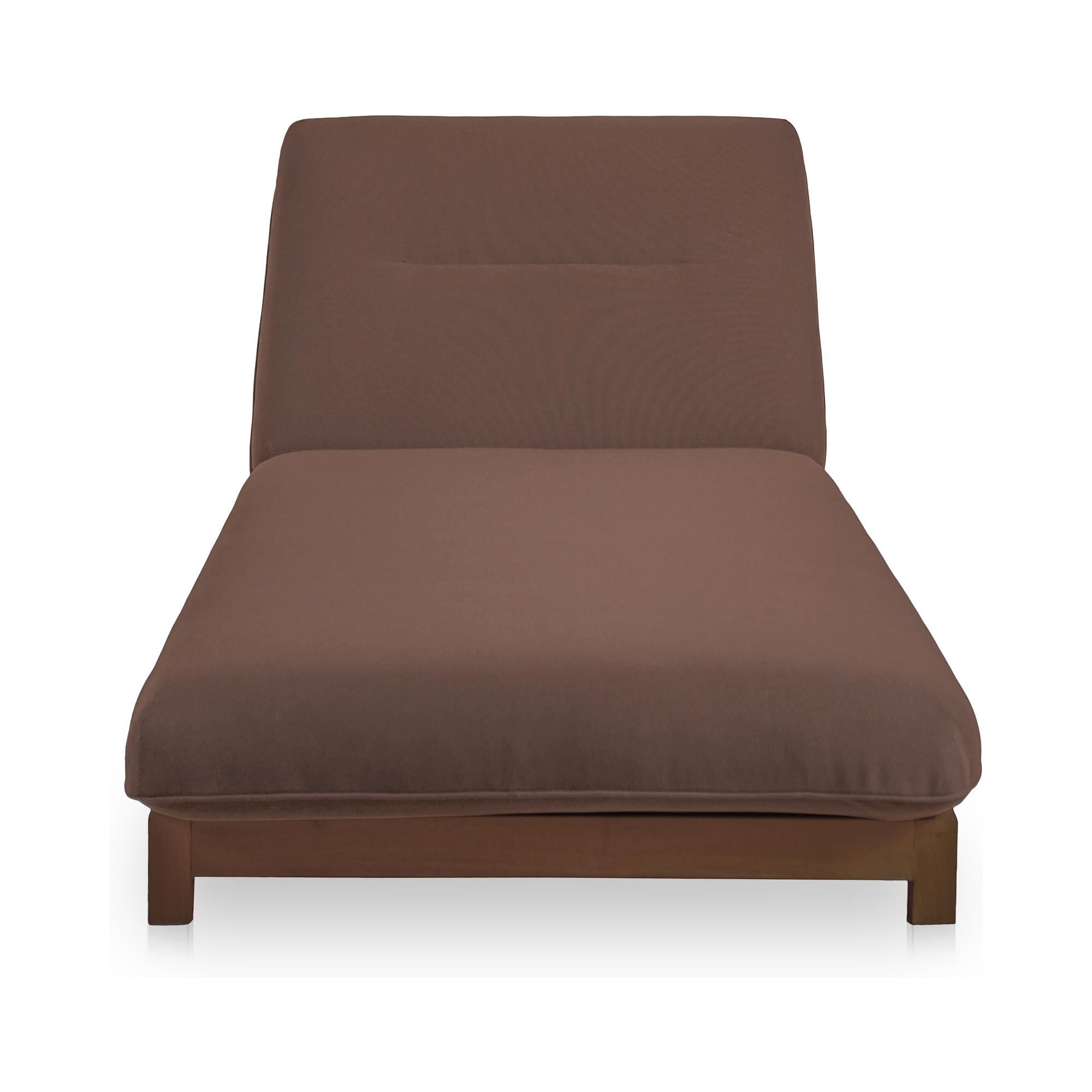 Enzo Outdoor Adjustable Lounge Chair Brown