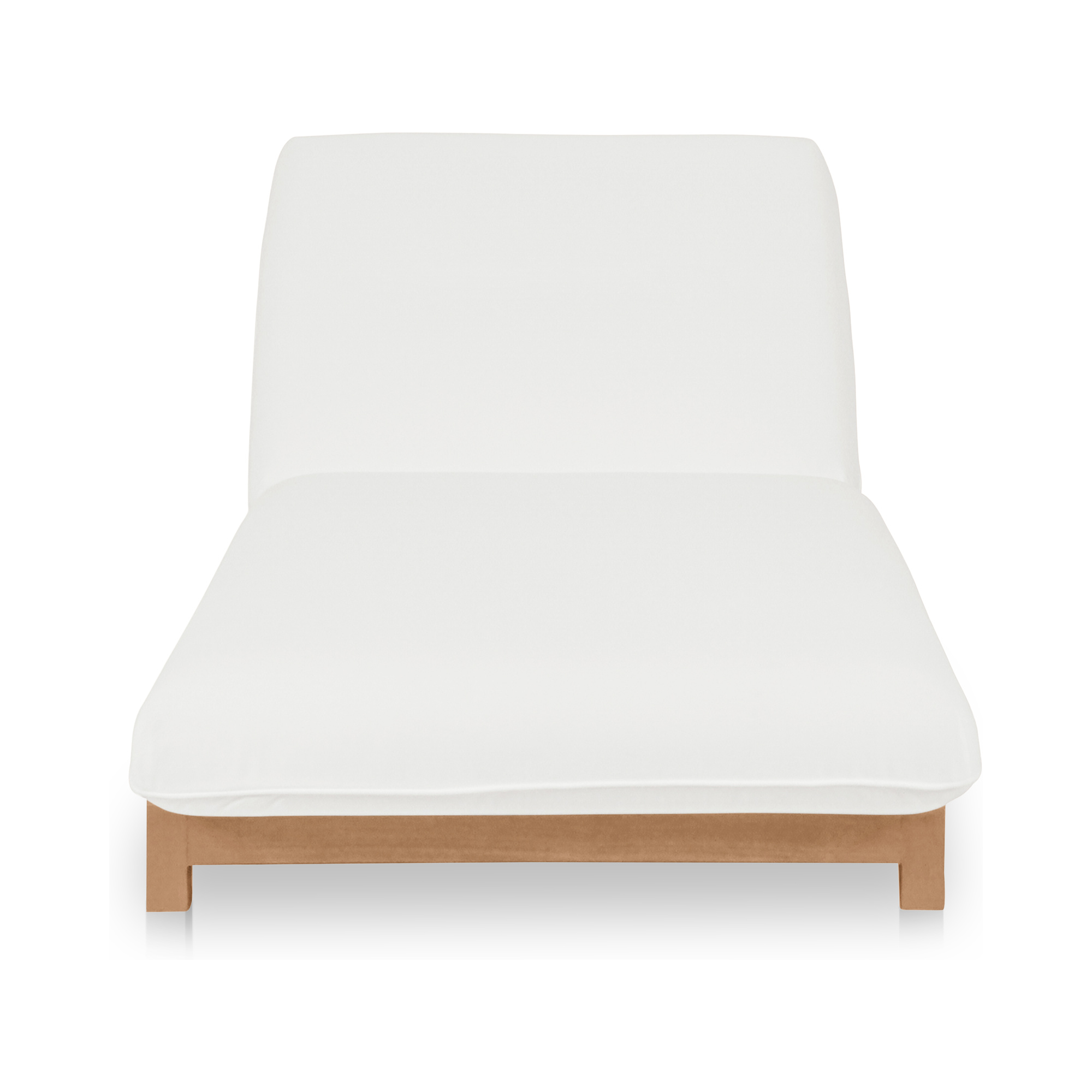 Enzo Outdoor Adjustable Lounge Chair White