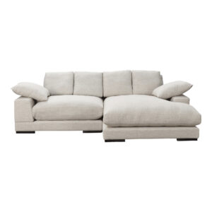 A fusion of comfort and elegance with clean lines and plush cushions