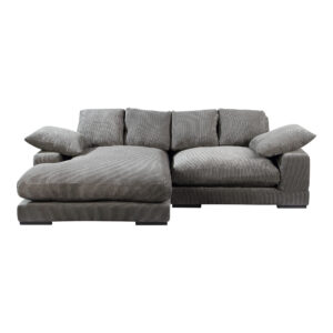 A fusion of comfort and elegance with clean lines and plush cushions