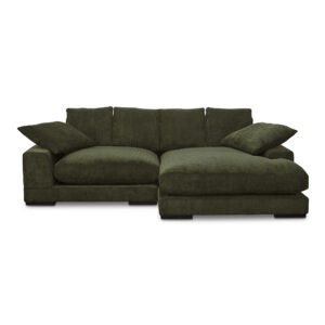 A fusion of comfort and elegance with clean lines and plush cushions