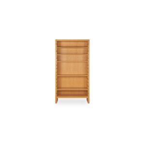 Five shelves