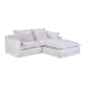 the Olivia Nook modular sectional nods to traditional design while embracing the demands of everyday living. Crafted for unrivaled comfort