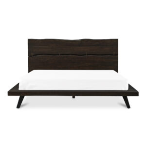 The Madagascar platform bed is a sublime fusion of nature's tranquility and modern sophistication. Crafted from solid Acacia wood