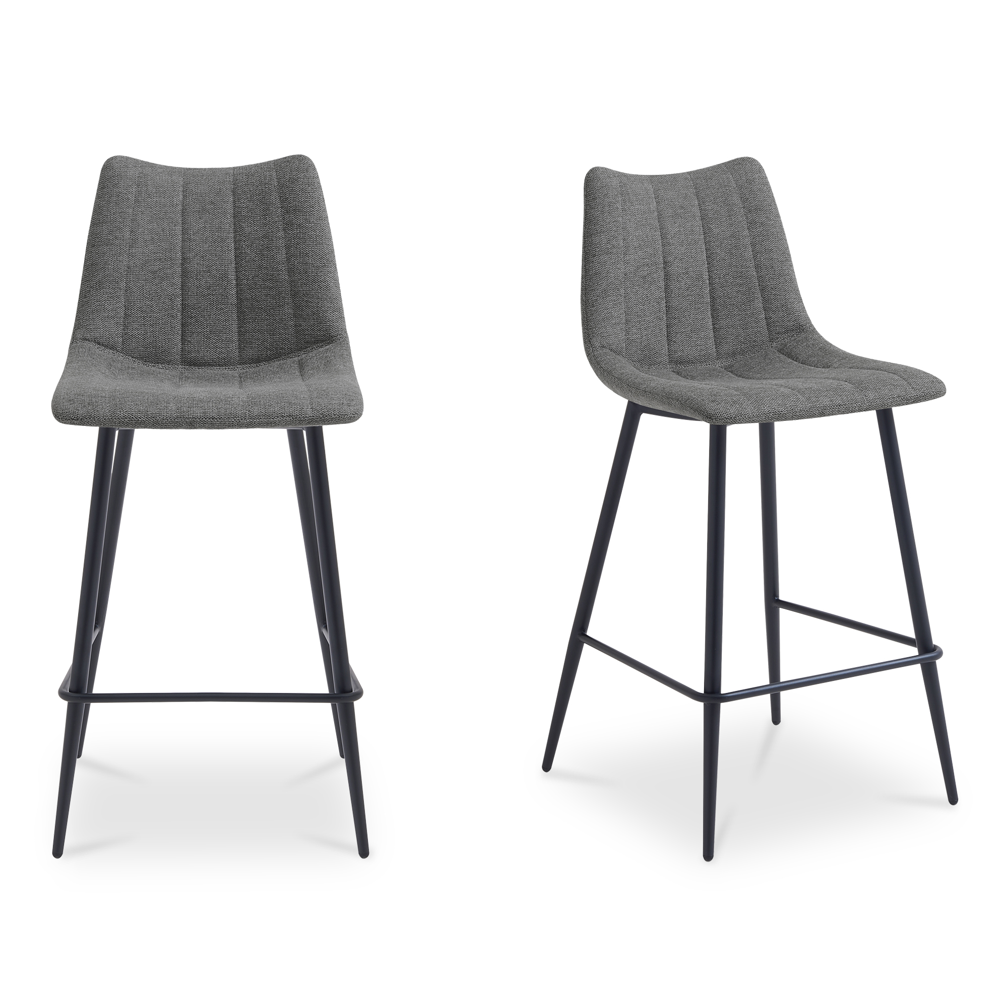 Alibi Counter Stool Dark Grey – Set Of Two