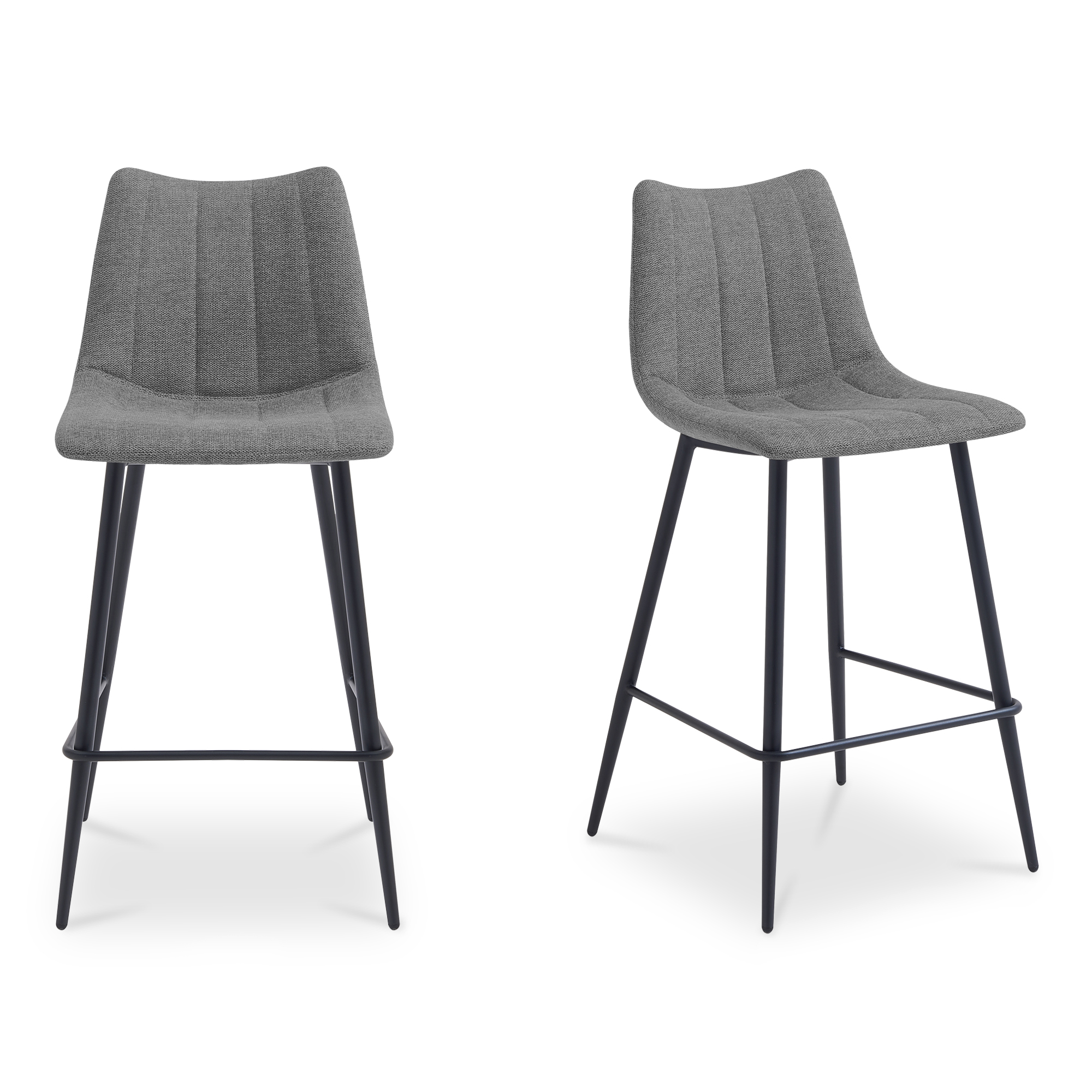 Alibi Bar Stool Dark Grey – Set Of Two