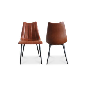 adding subtle detail to its simple and elegant design. An easy-to-clean soft vegan leather seat is perfectly shaped for comfort