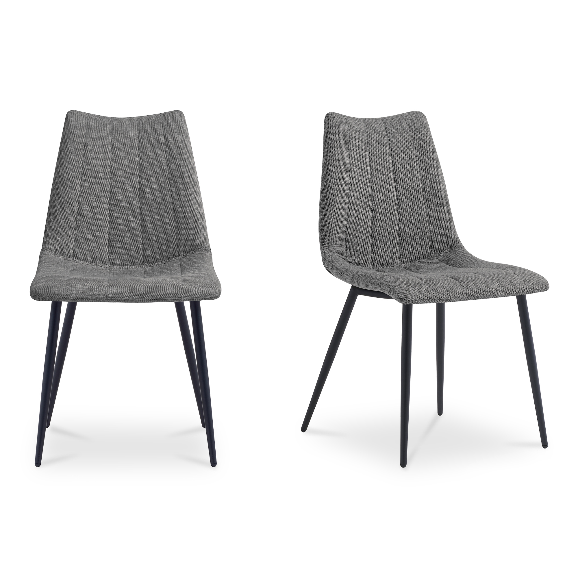 Alibi Dining Chair Dark Grey – Set Of Two