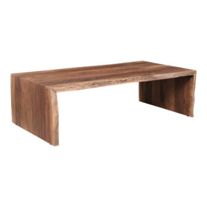 the natural finish and live edge are complete with contrasting shades