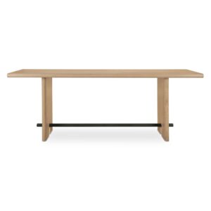 Crafted from solid oak and oak veneer
