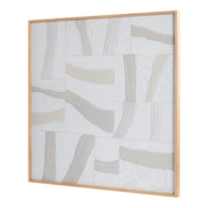 while the randomness of these shapes and soft muted tones create a surprising cohesion.